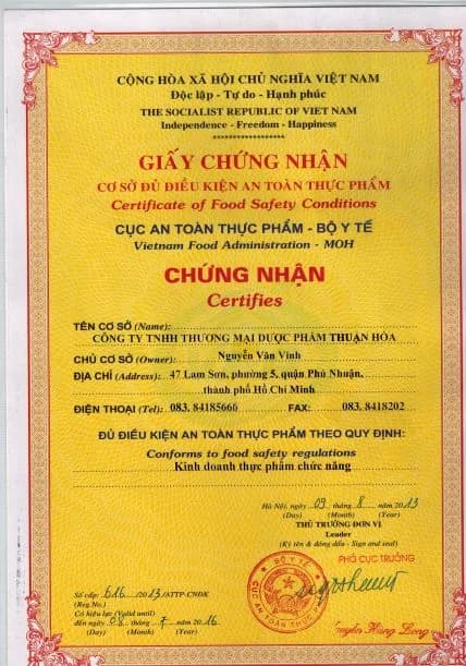 Hồ sơ công bố 2